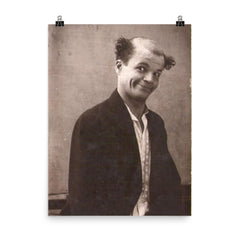 Funny Man, 1927 poster on a plain backdrop in size 8"x10".