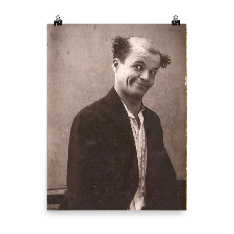 Funny Man, 1927 poster on a plain backdrop in size 8