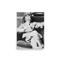 G H Hardy poster on a plain backdrop in size 12"x16".