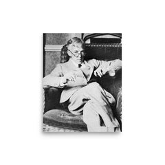 G H Hardy poster on a plain backdrop in size 8"x10".