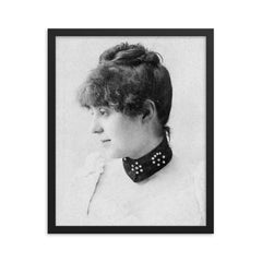 Gabriela Zapolska framed print on a plain backdrop in size 16"x20".