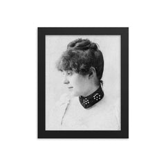 Gabriela Zapolska framed print on a plain backdrop in size 8"x10".