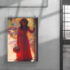 Gabrielle at the Gate by Henri Martin, 1910 poster 4