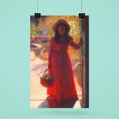 Gabrielle at the Gate by Henri Martin, 1910 poster 6
