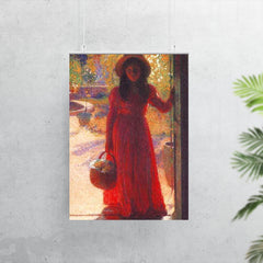 Gabrielle at the Gate by Henri Martin, 1910 poster 7