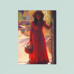 Gabrielle at the Gate by Henri Martin, 1910 poster 8