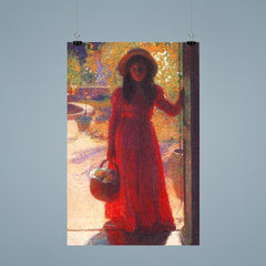 Gabrielle at the Gate by Henri Martin, 1910 poster 9