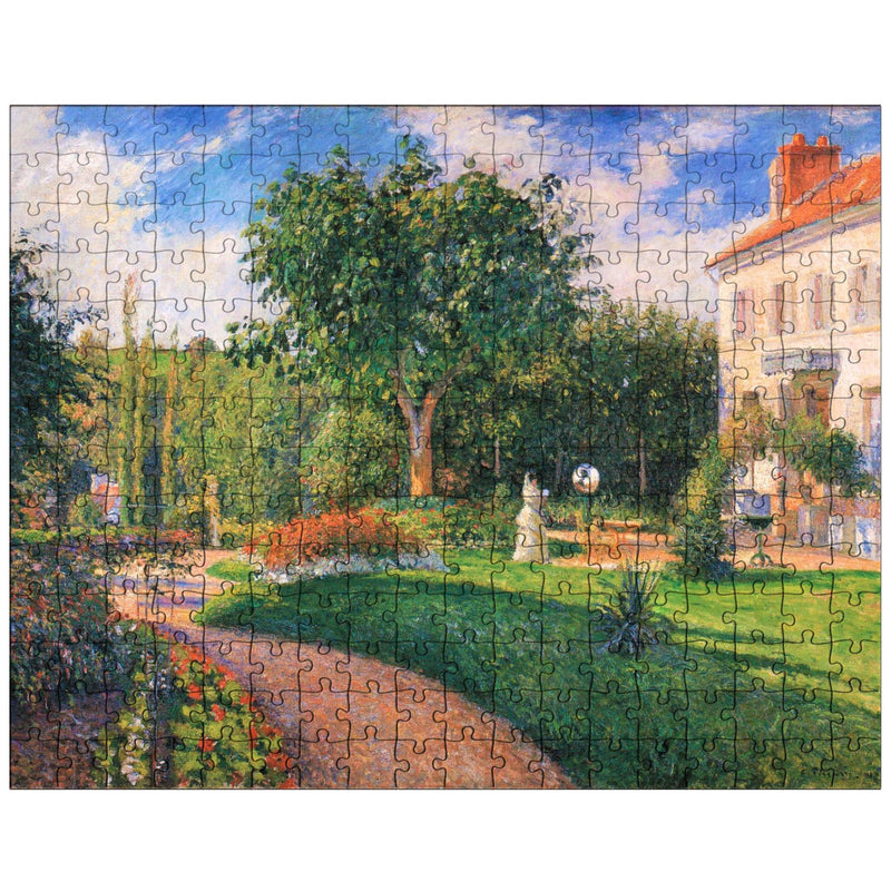 Garden of Les Mathurins at Pontoise by Camille Pissarro jigsaw puzzle