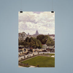 Garden of the Princess by Claude Monet, 1867 poster 9