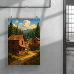 Garnet Ghost Town Montana USA poster 4