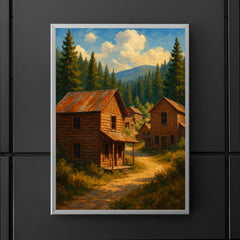 Garnet Ghost Town Montana USA poster 5