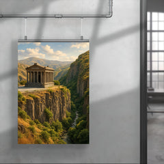 Garni Temple Basalt Gorge Armenia poster 4