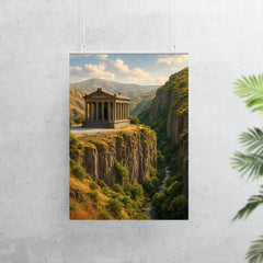 Garni Temple Basalt Gorge Armenia poster 7