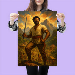 Gaspar Yanga mountain maroon stronghold tableau poster 3