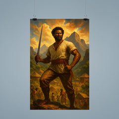 Gaspar Yanga mountain maroon stronghold tableau poster 9