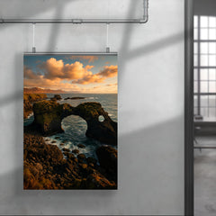 Gatklettur Sea Arch Arnarstapi Iceland poster 4