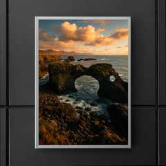 Gatklettur Sea Arch Arnarstapi Iceland poster 5