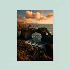 Gatklettur Sea Arch Arnarstapi Iceland poster 8