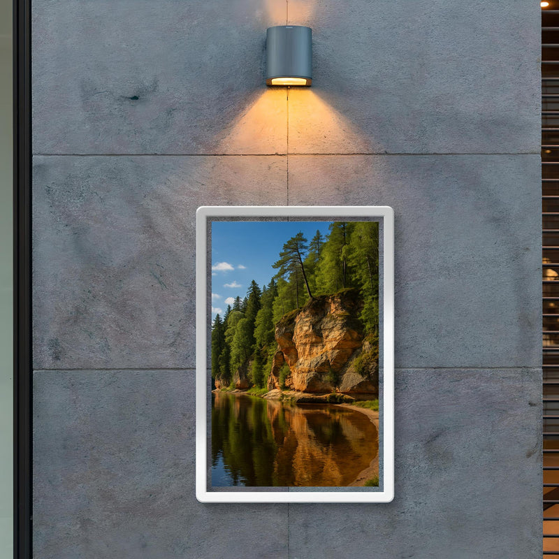 Gauja Sandstone Cliffs Latvia poster 2