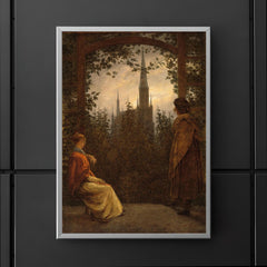 Gazebo in Greifswald by Caspar David Friedrich, 1818 poster 5