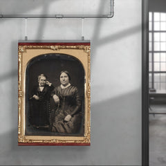 General Tom Thumb and His Mother, Circa 1853 poster 4