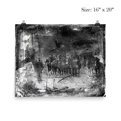 General Wool and Troops in Mexico, 1847 - Mexican American War poster 2