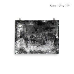 General Wool and Troops in Mexico, 1847 - Mexican American War poster 3