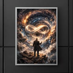 Georg Cantor confronting the infinite poster 5