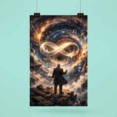 Georg Cantor confronting the infinite poster 6