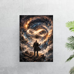 Georg Cantor confronting the infinite poster 7