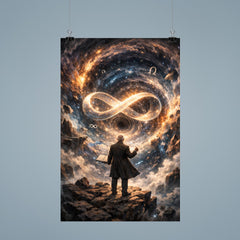 Georg Cantor confronting the infinite poster 9