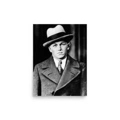 George Baby Face Nelson poster on a plain backdrop in size 12"x16".