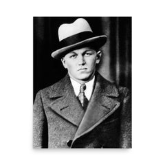 George Baby Face Nelson poster on a plain backdrop in size 18"x24".