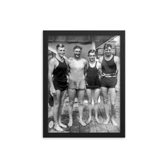 George Kojac framed print on a plain backdrop in size 12"x16".