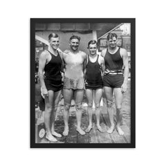 George Kojac framed print on a plain backdrop in size 16"x20".