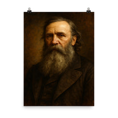 George MacDonald poster on a plain backdrop in size 8"x10".