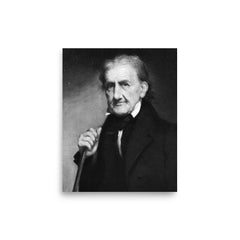 George Robert Twelves Hewes poster on a plain backdrop in size 8"x10".