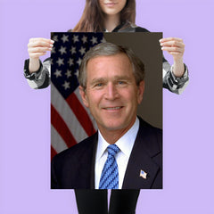 George W Bush Official Portrait poster 3