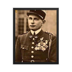 Georges Journois framed print on a plain backdrop in size 16"x20".