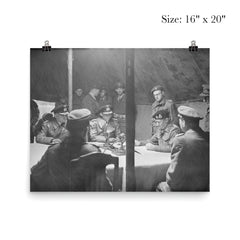 German Surrender at Luneburg Heath poster 2