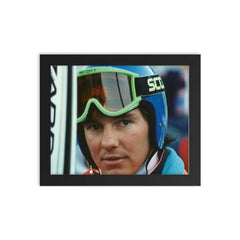 Gernot Reinstadler framed print on a plain backdrop in size 8"x10".