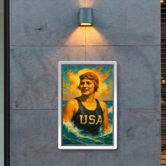 Gertrude Ederle poster 2