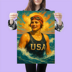 Gertrude Ederle poster 3