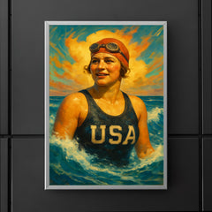 Gertrude Ederle poster 5