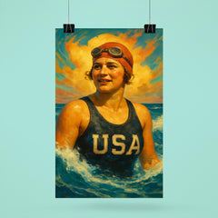 Gertrude Ederle poster 6