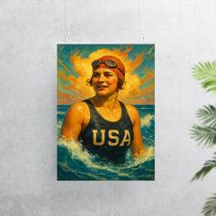 Gertrude Ederle poster 7