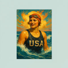 Gertrude Ederle poster 8