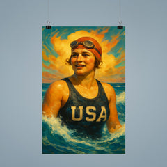 Gertrude Ederle poster 9