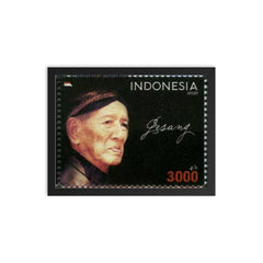 Gesang Martohartono framed print on a plain backdrop in size 12"x16".