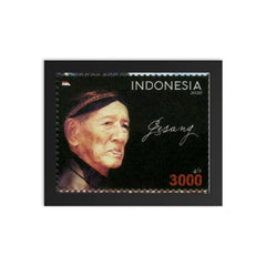 Gesang Martohartono framed print on a plain backdrop in size 8"x10".